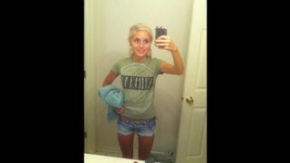 Симпатичная блондинка трахается со здоровыми неграми и сосёт их большие пенисы